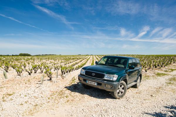 Famille Quiot : Balade du vigneron en 4x4