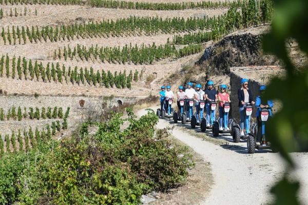 Balade en gyropode « Colline de l'Hermitage 1h30 » avec Terres de Syrah