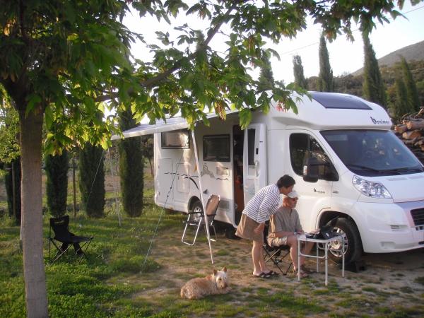 Aire de camping-cars privée du Domaine Rocheville