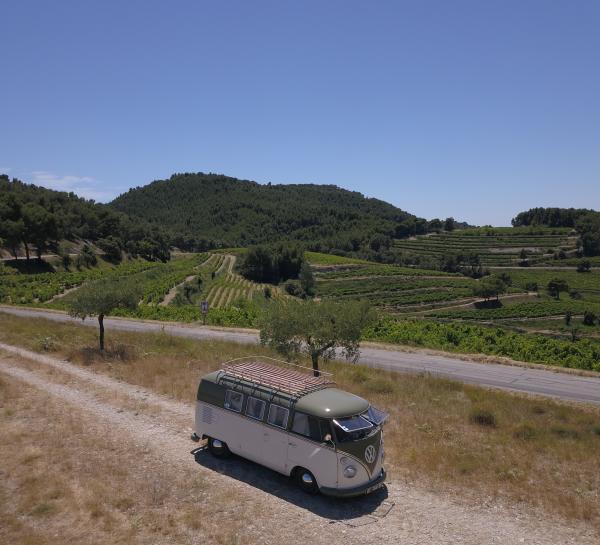 Balade et dégustation en Combi du Domaine de la Tourade